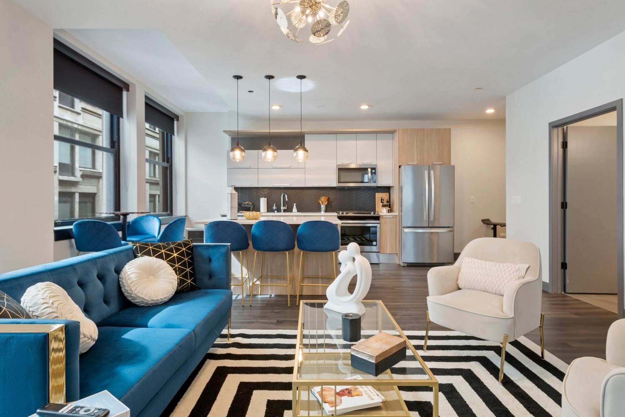 Experience Downtown Chicago At Millennium - Luxury Apartments In The Loop Oda fotoğraf